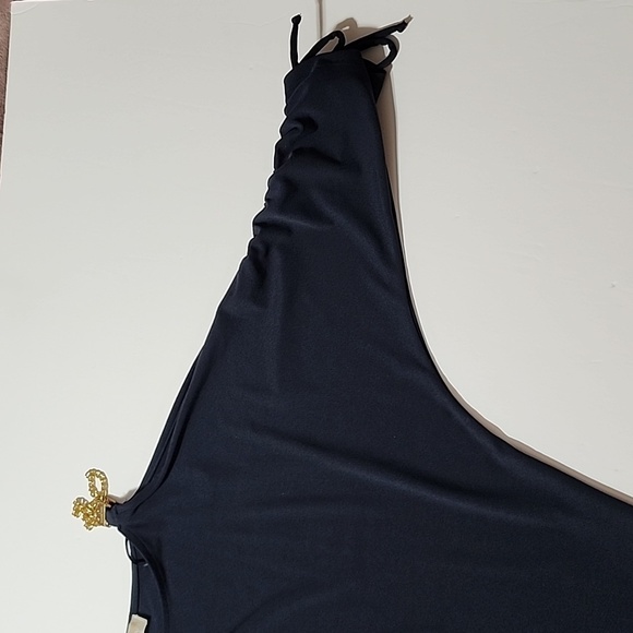 Michael Kors Cold Shoulder With Gold Chain Strap. 3/4 Sleeves. Size L - Picture 9 of 14